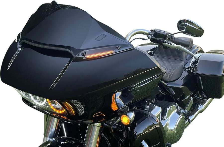 harley-davidson road glide [CUSTOM DYNAMICS] – Genesis® 4 Dynamische LED Road Glide® Windschutzscheibenleiste