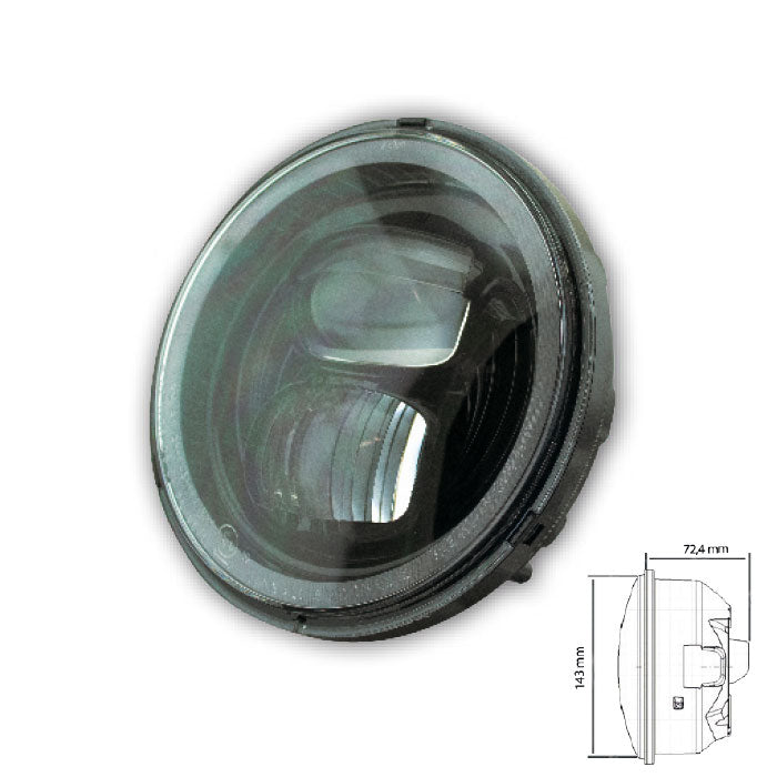 LED-Scheinwerfereinsatz "Pearl" 5-3/4"