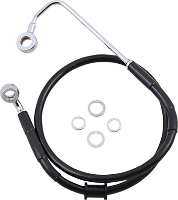 harley davidson fxsb [DRAG SPECIALTIES] - ruostumattomasta teräksestä valmistettu jarruletkusarja - 0