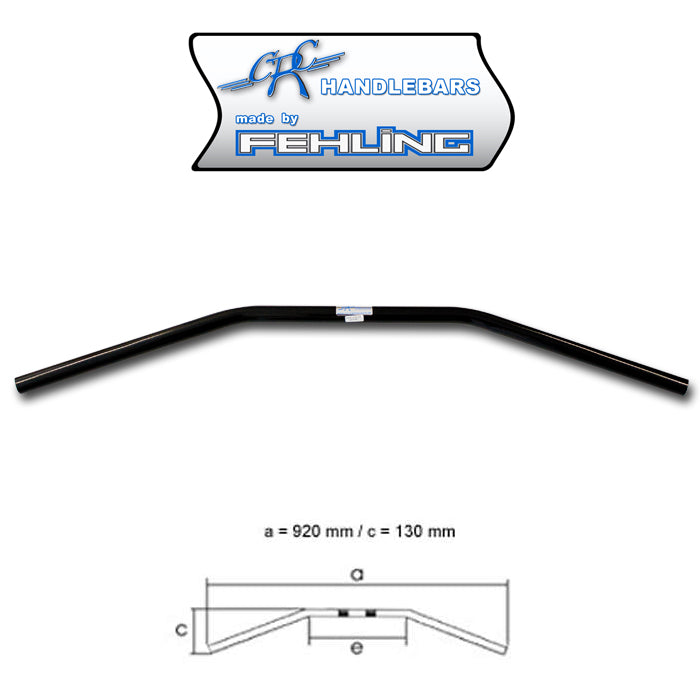 1-Zoll Lenker "Drag Bar" (LDHD 5)