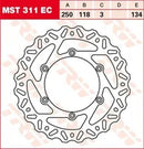 Kawasaki KLX 400 SR [2003-2004] - Supermoto Racing-Bremsscheiben vorne – Bild 9