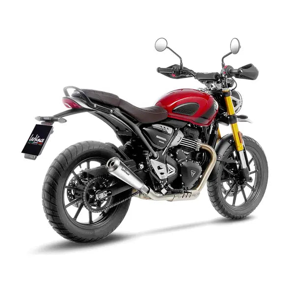Triumph Scrambler 400 [LEOVINCE] – GP One rear silencer