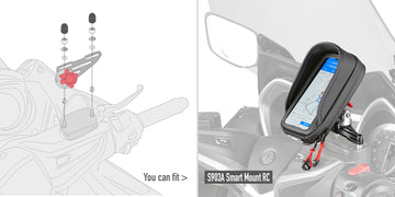 Piaggio Mp3 300 HPE [2019–2024] – Montagekit für Smart Mount RC S903A