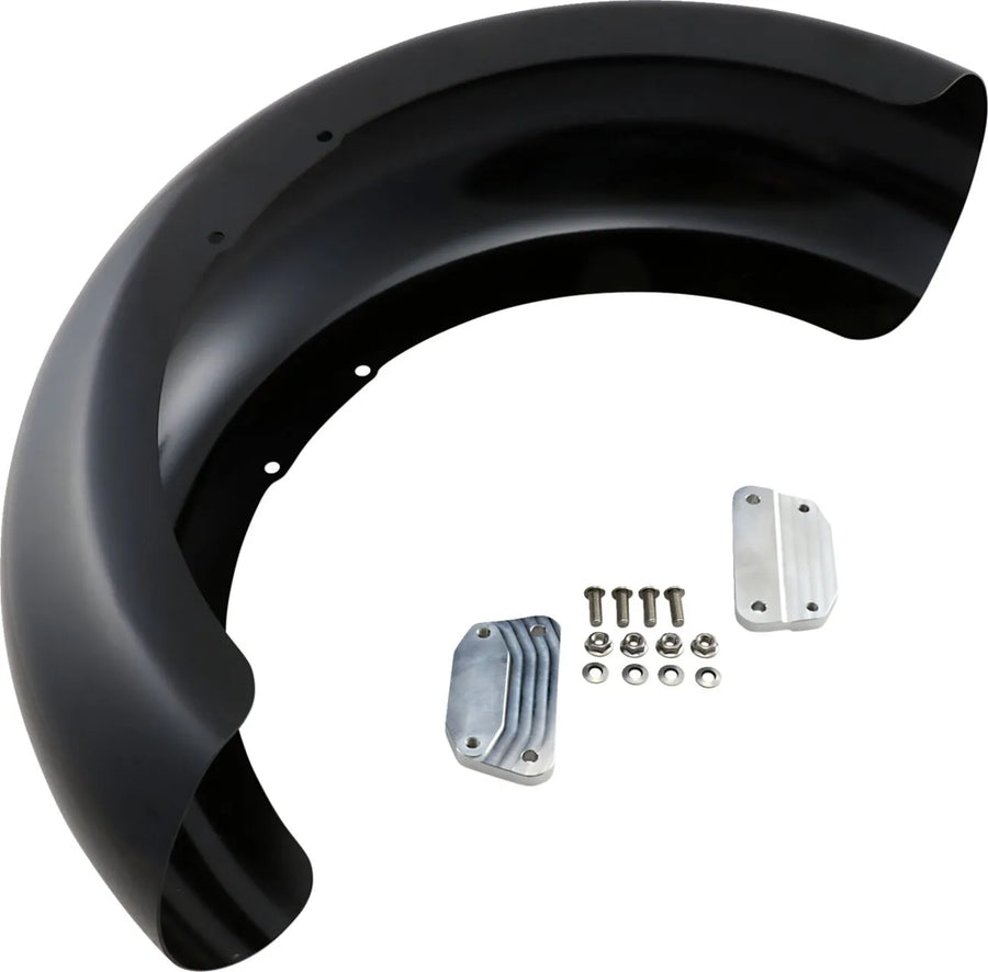 harley davidson dyna [KLOCK WERKS] - Hugger-sarjan etulokasuoja asennuspaloilla Softail/Dynalle