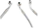 harley davidson flhri [DRAG SPECIALTIES] – Edelstahl-Bremsleitungs-Kit in verlängerter Ausführung-2
