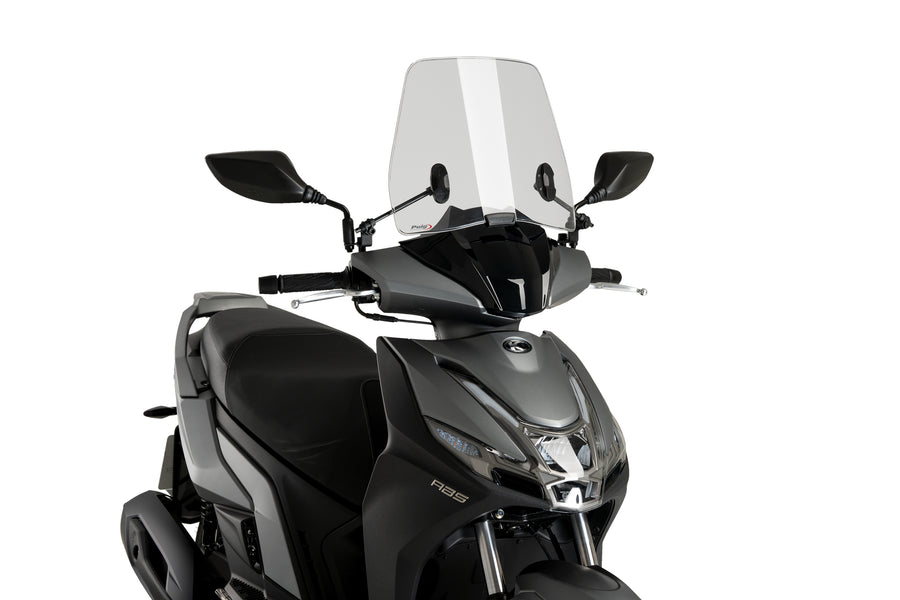KYMCO AGILITY S 125I CBS E5 – Skootterilevy Trafic – Läpinäkyvä