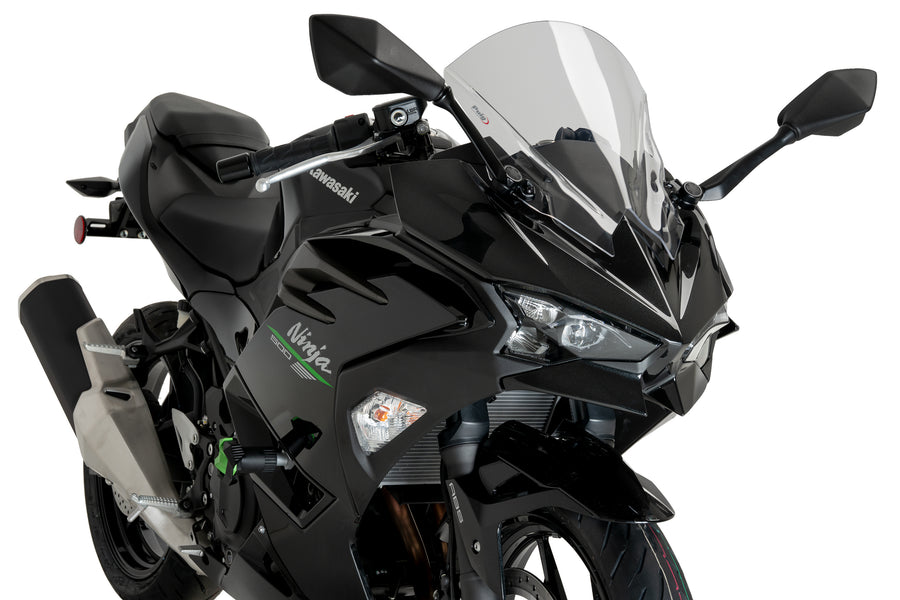 KAWASAKI NINJA 500 SE [2025] – Z-Racing Screen – musta