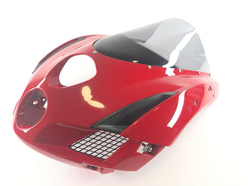 Ducati 999 H4 [2003] - Lamppuverhoilupäällyste edessä tuulilasin saarnatuolilla - 0