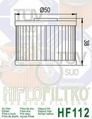 Honda XL 600 RM [HiFlofiltro] - oil filter-2