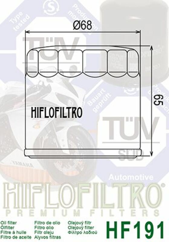 Triumph Tiger 885i [HIFLOFILTRO] - Ölfilter