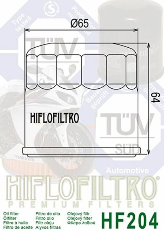 Yamaha MT-03 RM31 [HIFLOFILTRO] - Ölfilter