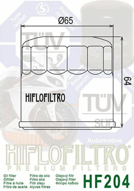 Triumph Tiger 900 Rally TIG900 [HIFLOFILTRO] - Racing Ölfilter