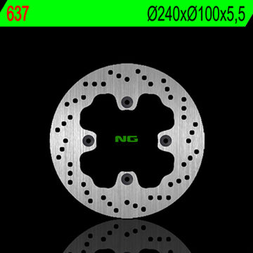 Kawasaki Zr 7 750 [NG BRAKE DISC] - pyöreä jäykkä jarrulevy