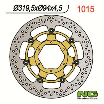 Honda Vtr 1000 Sp 1 [NG BRAKE DISC] - pyöreä kelluva jarrulevy
