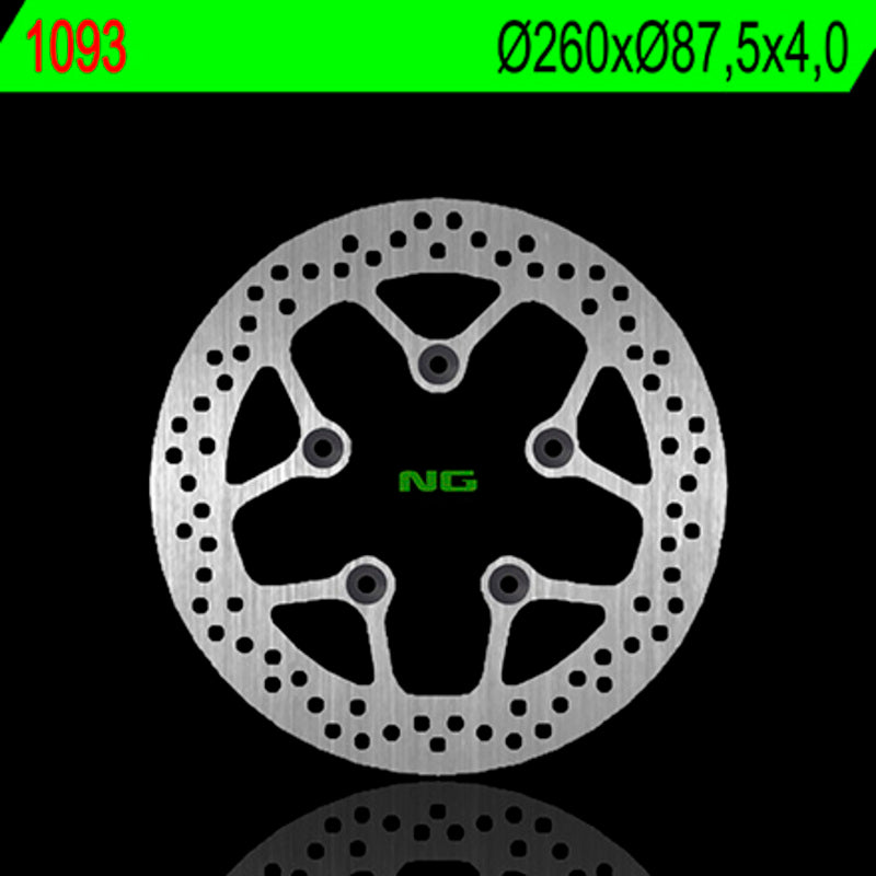 Kymco Agility 125 [NG BRAKE DISC] - Bremsscheibe rund starr