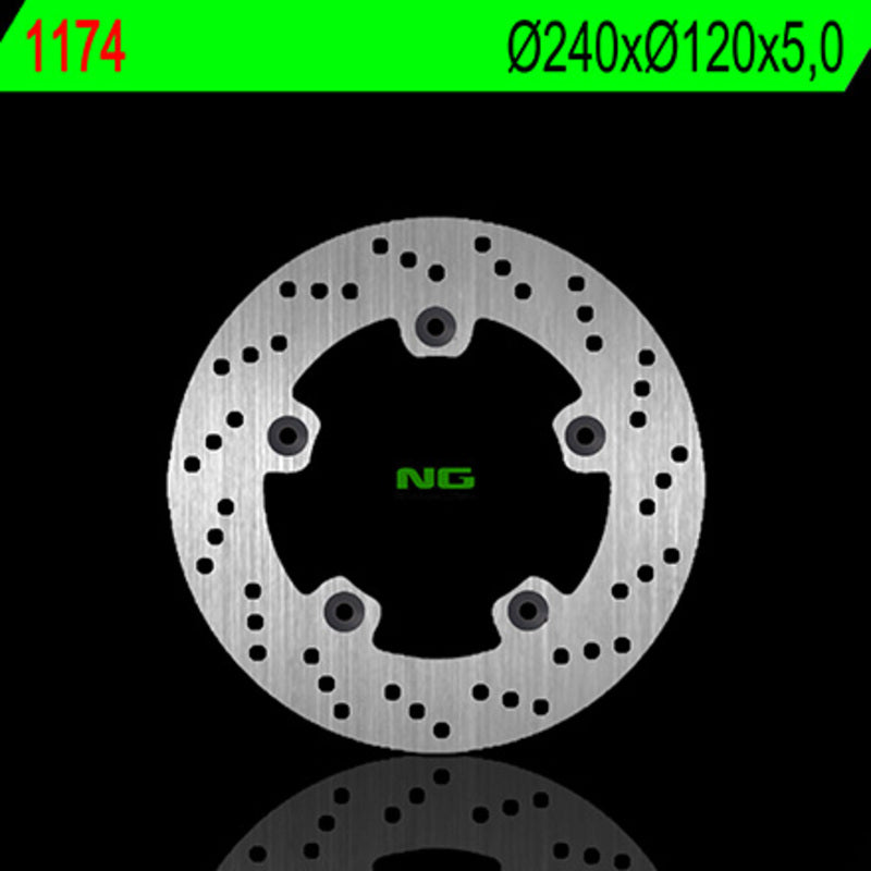 Suzuki Gsf 650 Bandit Abs [NG BRAKE DISC] - round rigid brake disc