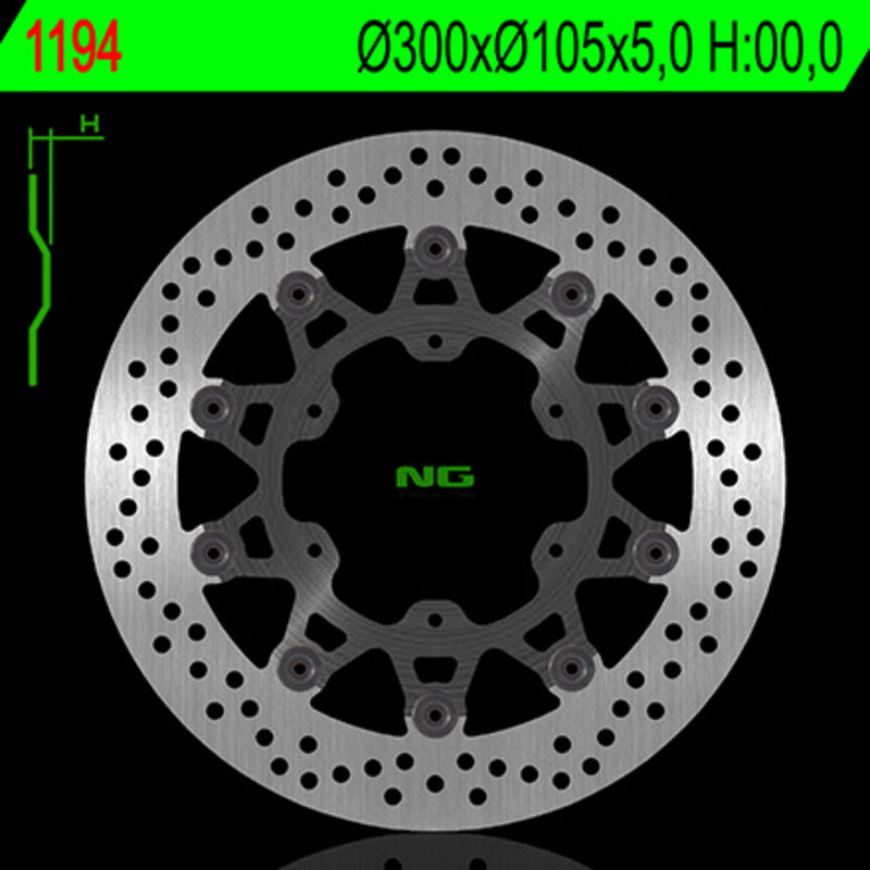 Bmw F 800 Gs [NG BRAKE DISC] - Bremsscheibe schwimmend rund