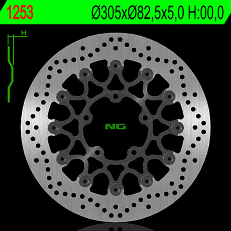 Triumph Tiger Explorer 1200 [NG BRAKE DISC] - Bremsscheibe schwimmend rund