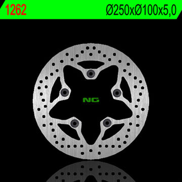 Kawasaki Zrx 1200 [NG BRAKE DISC] - pyöreä jäykkä jarrulevy