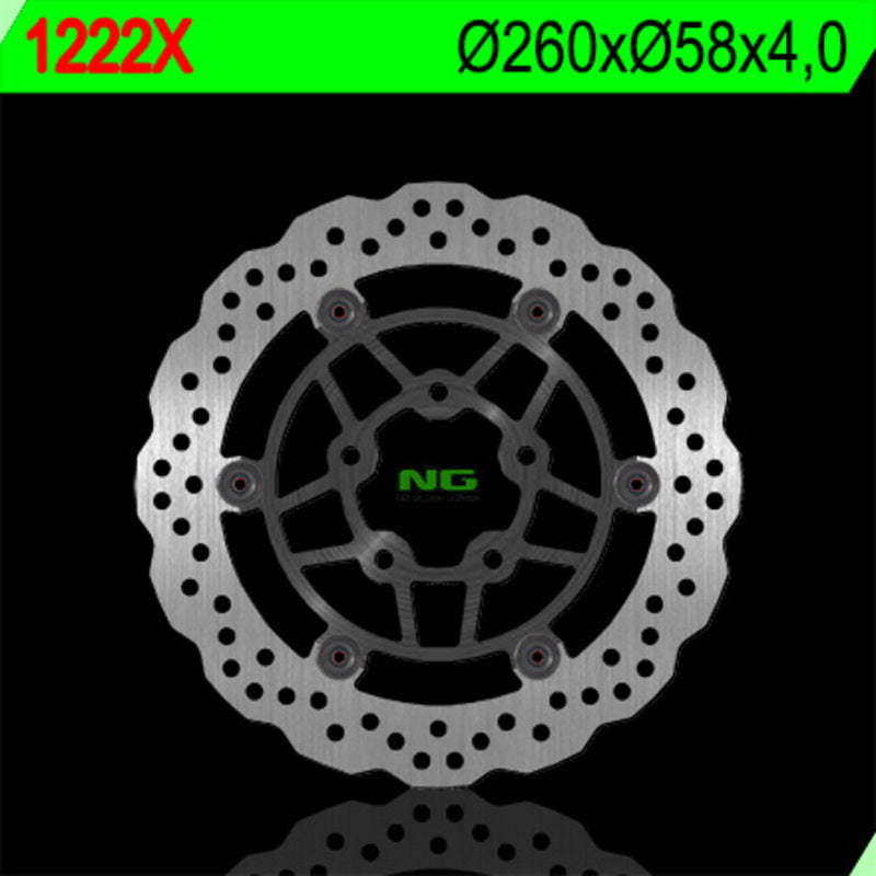 Kawasaki J 125 [NG BRAKE DISC] - Wave kelluva jarrulevy