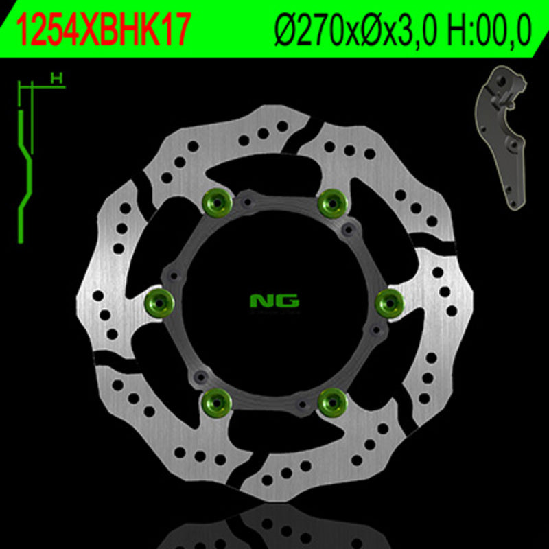Ktm Exc 520 [NG BRAKE DISC] - Bremsscheibe Wave schwimmend