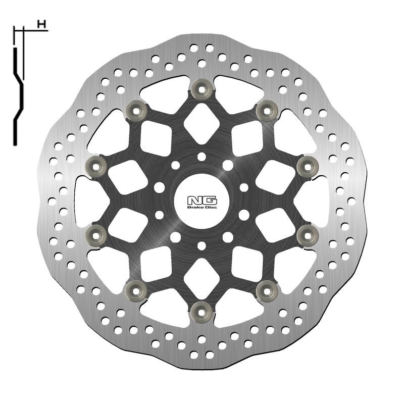 Ktm 790 Duke [NG BRAKE DISC] - Wave kelluva jarrulevy