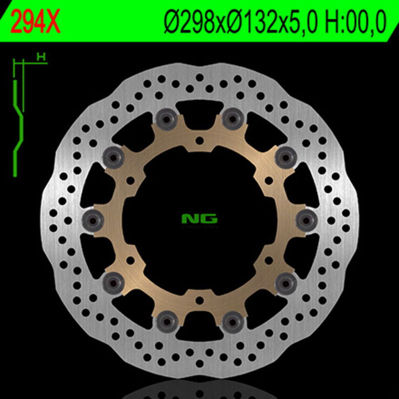 Yamaha Tdm 900 [NG BRAKE DISC] - Wave kelluva jarrulevy