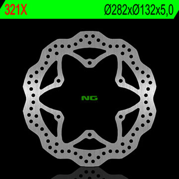 Yamaha Fj 1200 [NG BRAKE DISC] - Wave-jäykkä jarrulevy