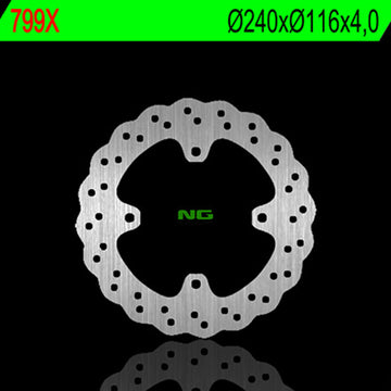 Kawasaki Kx 250 [NG BRAKE DISC] - Wave-jäykkä jarrulevy