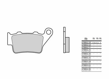 Husqvarna TE 610 [Brembo] - Jarrutyynyt