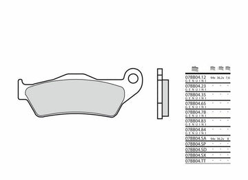 Moto Guzzi Stelvio 1200 [Brembo] - Jarrutyynyt