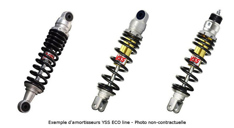 Kawasaki Er 5 [YSS] - Doppel-Federbein hinten, Doppelrohr-Hydraulik
