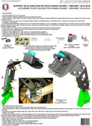 Honda CBR 650 F ABS RC96 [2017-2019] - NUMBER HOLDER ACCESS DESIGN HONDA CB650F