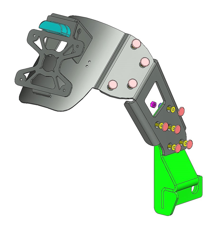 Honda CBR 650 F ABS RC96 [2017-2019] - NUMBER HOLDER ACCESS DESIGN HONDA CB650F