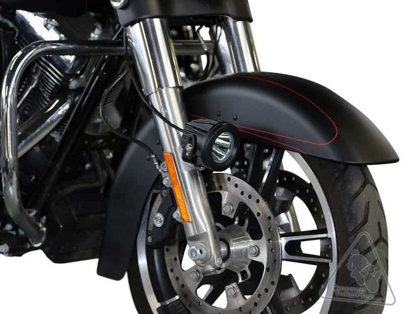 Harley Davidson Flhx [DENALI] - Valokannattimen lokasuoja Harley Davidson