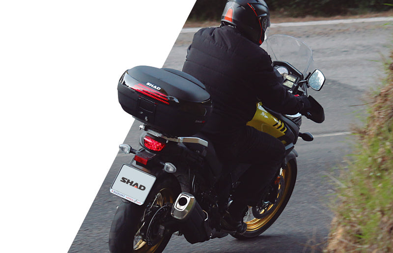 Kymco Agility 125 [SHAD] - SH46-taskukotelo musta 6kg 46L