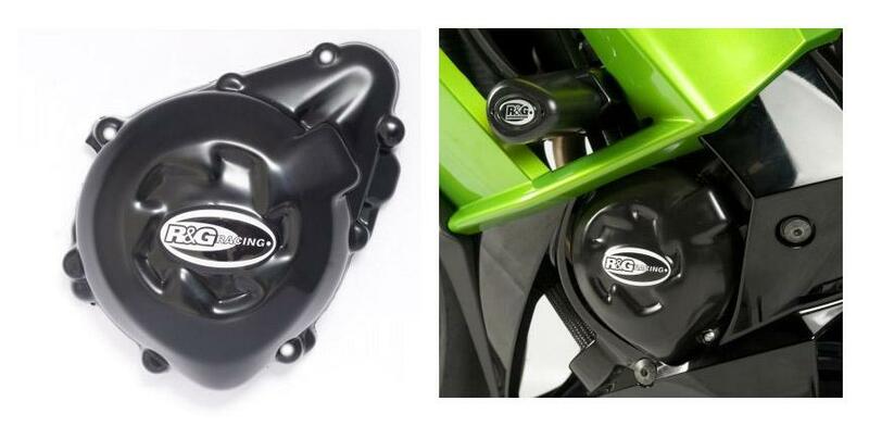 Kawasaki Z 1000 ABS R EDITION ZR1000J [2017-2019] - Linke Kurbelgehäusedeckelschutz Schwarz Kawasaki Z1000/SX