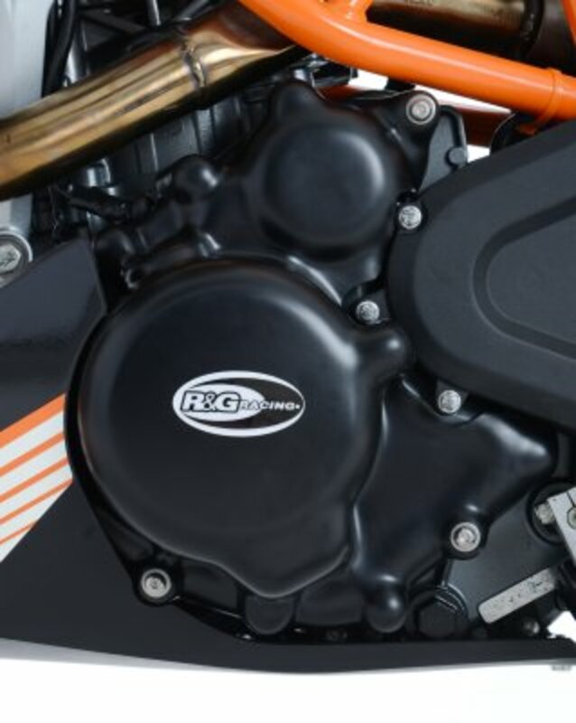 Ktm RC 390 ABS [2014-2016] - Moottorikotelon vasen suoja, musta KTM 390 Duke