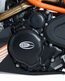 Ktm RC 390 ABS [2014-2016] - Moottorikotelon vasen suoja, musta KTM 390 Duke