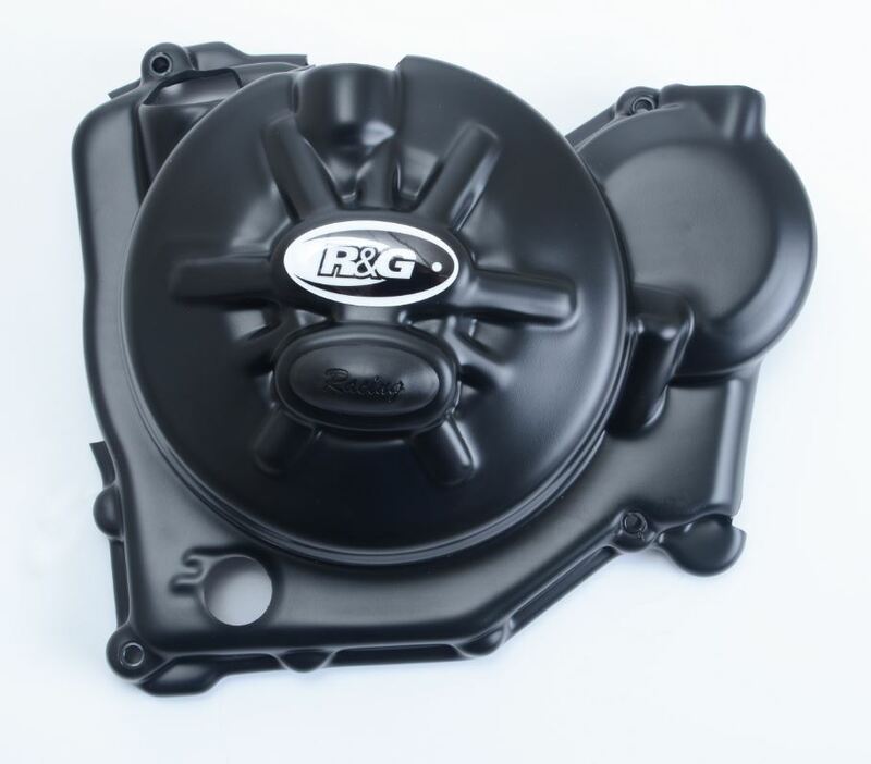 Aprilia RSV4 FACTORY ABS [2013-2014] - Links Race Type Kurbelgehäusedeckelschutz Schwarz Aprilia RSV4