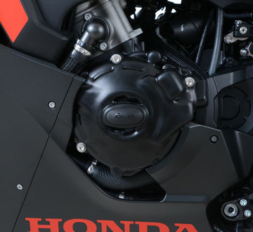 Honda CBR 1000 RR FIREBLADE ABS SC77 [2017-2019] - Race-sarjan vasen kampikammion kannen suoja musta Honda CBR1000RR