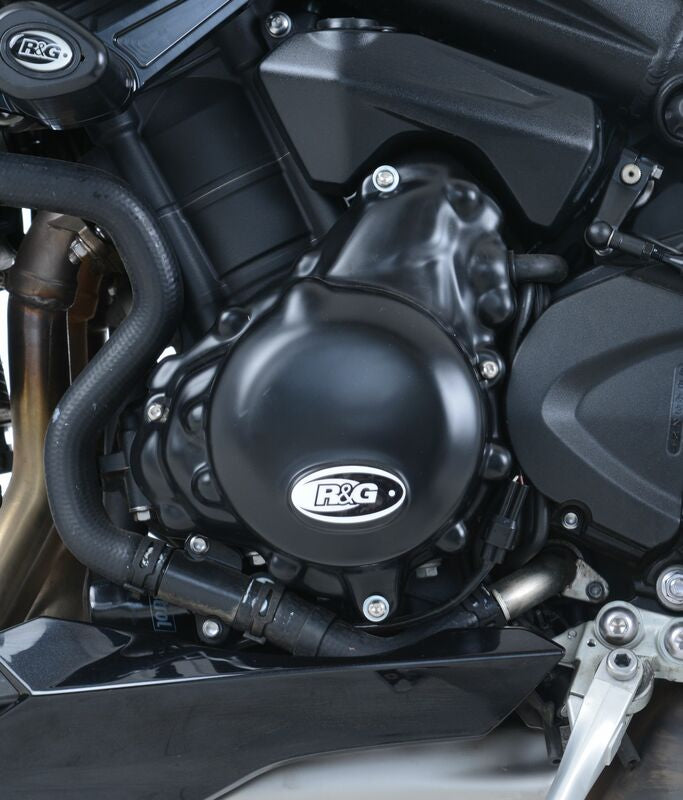 Triumph STREET TRIPLE 675 ABS [2015] - Kampikammion vasen kansi, musta Triumph