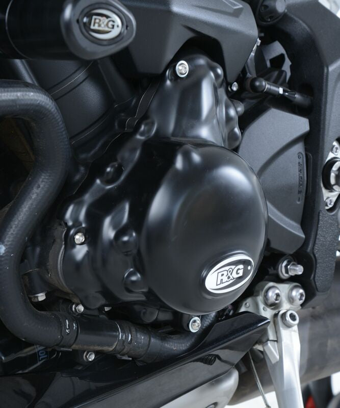 Triumph STREET TRIPLE 765 R ABS [2017-2019] - Linker Kurbelgehäusedeckelschutz Schwarz Triumph