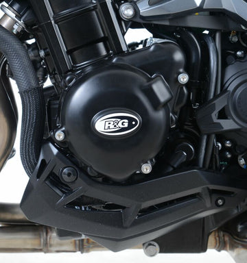 Kawasaki Z 900 ABS ZR900F [2020-2022] - Linker Kurbelgehäusedeckelschutz Schwarz Kawasaki Z900