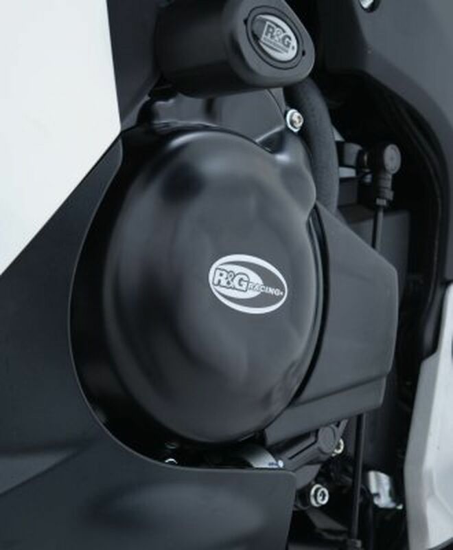 Honda CB 500 F ABS PC45 [2013-2016] - Motorgehäusedeckelschutz-Set Schwarz Honda CB500F/CBR500R