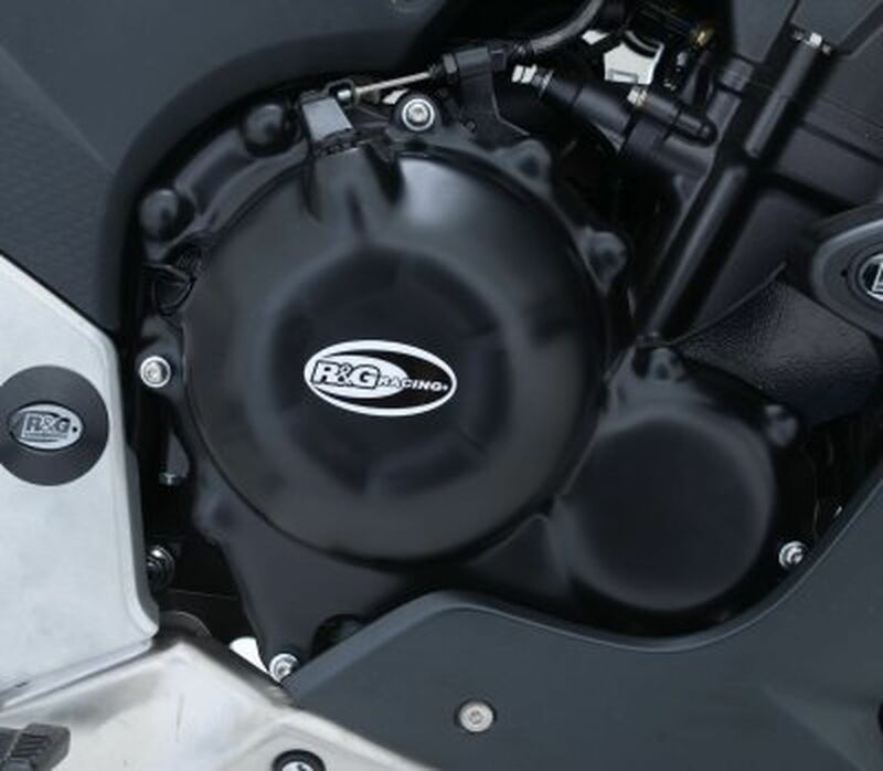 Honda CB 500 F ABS PC58 [2017-2019] - Motorgehäusedeckelschutz-Set Schwarz Honda CB500F/CBR500R