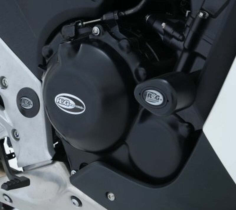 Honda CBR 500 R ABS PC44 [2013-2016] - Motorgehäusedeckelschutz-Set Schwarz Honda CB500F/CBR500R