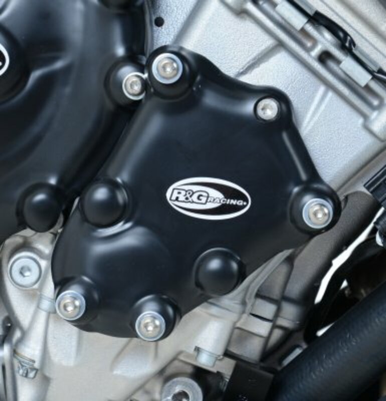 Bmw S 1000 RR 0507 [2010-2011] - Motorgehäusedeckelschutz-Set Schwarz BMW HP4/S1000R/RR