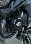 Kawasaki Z 800 E VERSION ABS SPECIAL EDITION Z800F [2016] - Linker Kurbelgehäuseschutzdeckel Schwarz Kawasaki Z800