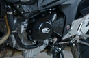 Kawasaki Z 800 ABS Z800B [2013-2016] - Linker Kurbelgehäuseschutzdeckel Schwarz Kawasaki Z800
